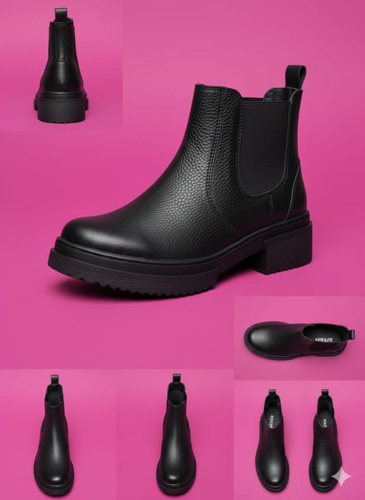 BOTIN plano en cuero